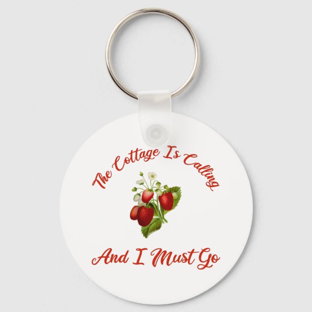 Chaveiro O Algodão Está Ligando E Eu Tenho Que Ir (Frente)