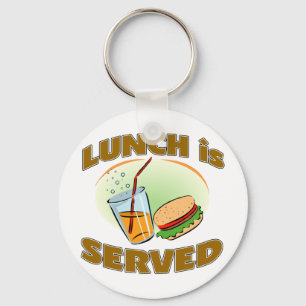 Chaveiro O almoço é servido