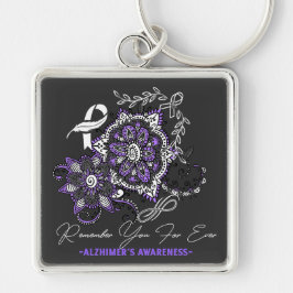 Chaveiro O Alzheimer combate a demência consciência