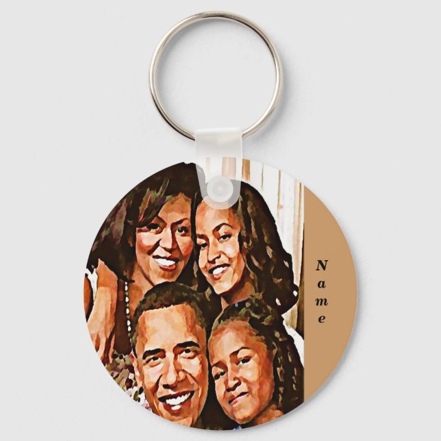 Chaveiro O Amor de Obama_ (Frente)