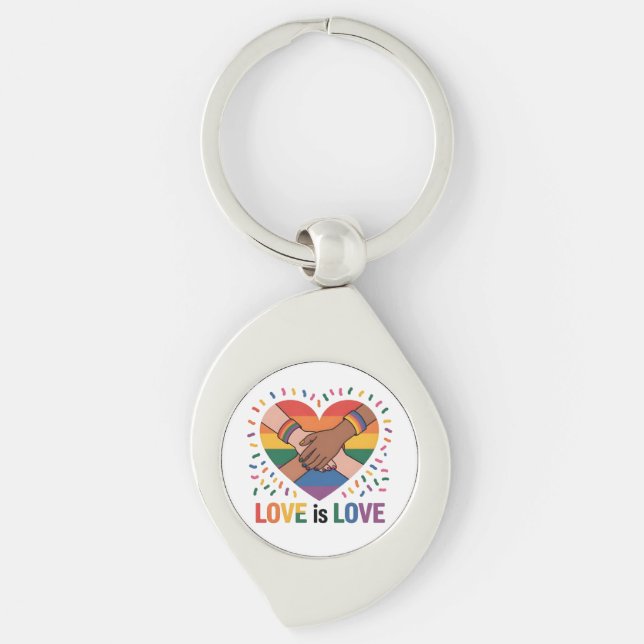 Chaveiro O amor é amor (Frente)
