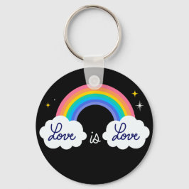 Chaveiro O amor é o amor. LGBT+orgulho. Arco