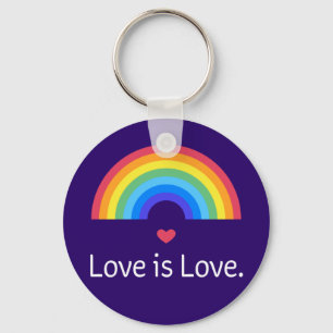 Chaveiro O amor é o amor. LGBT+ORGULHO. Queer.