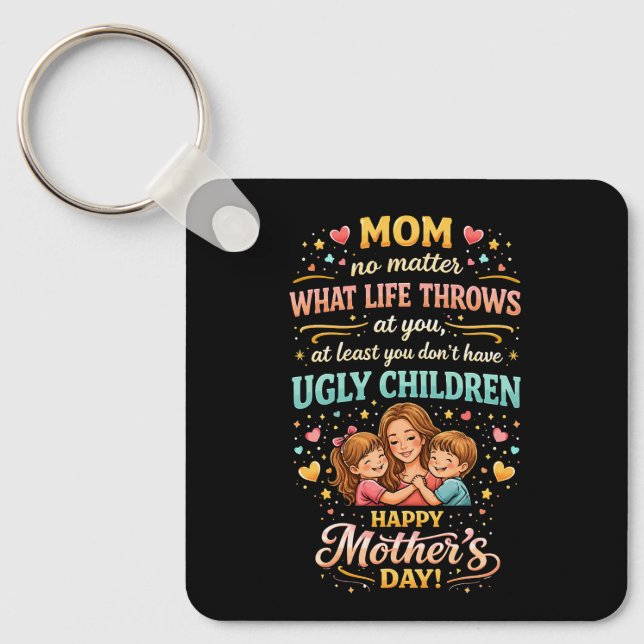 Chaveiro O Amor Risonho da Mamãe (Frente)