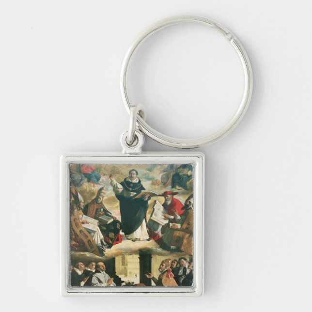 Chaveiro O Apotheosis de St Thomas Aquinas, 1631 (Frente)