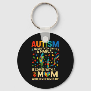 Chaveiro O autismo não vem com uma conscientização sobre au