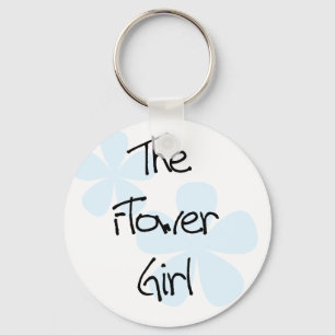Chaveiro O azul floresce o florista