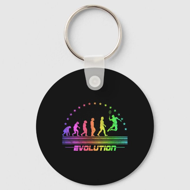 Chaveiro O Badminton Evolui O Trapaceiro Masculino (Frente)