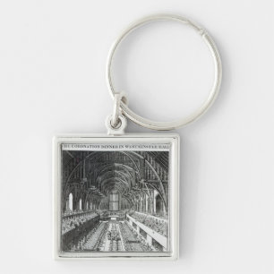 Chaveiro O banquete da coroação em Westminster Hall