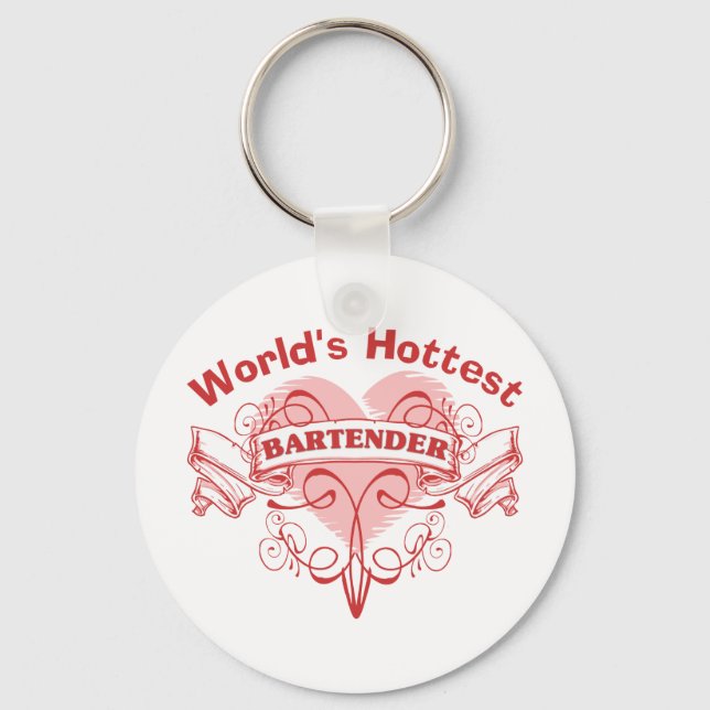 Chaveiro O barman mais quente do mundo (Frente)