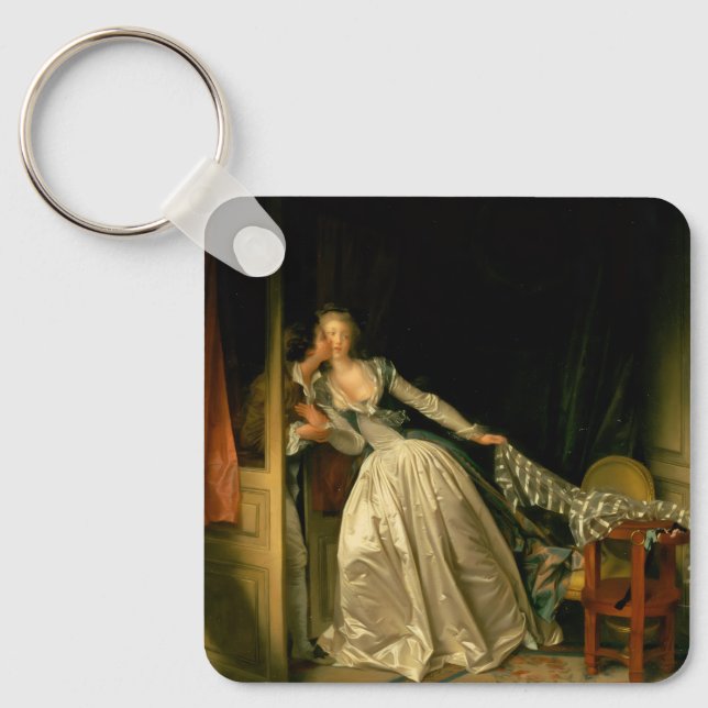 Chaveiro O Beijo Roubado Fragonard (Frente)