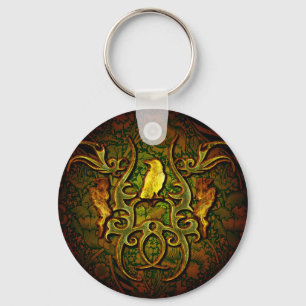 Chaveiro O belo corvo