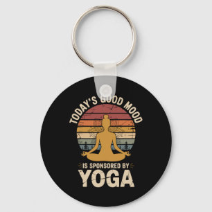 Chaveiro O Bom Humor de Hoje é Patrocinado Pelo Yoga _1