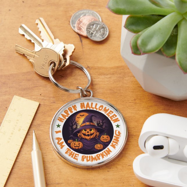 Chaveiro O Boo Crew Orange Halloween (Mesa)