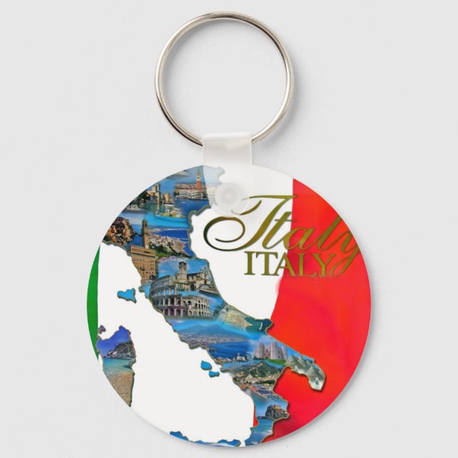 Chaveiro O "Boot" italiano (Frente)