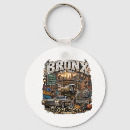 Chaveiro O Bronx Nova York Boogie Down Colagem Urbana