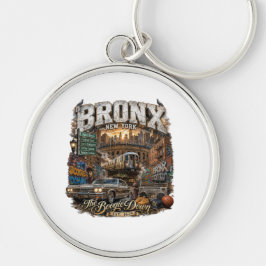 Chaveiro O Bronx Nova York Boogie Down Colagem Urbana