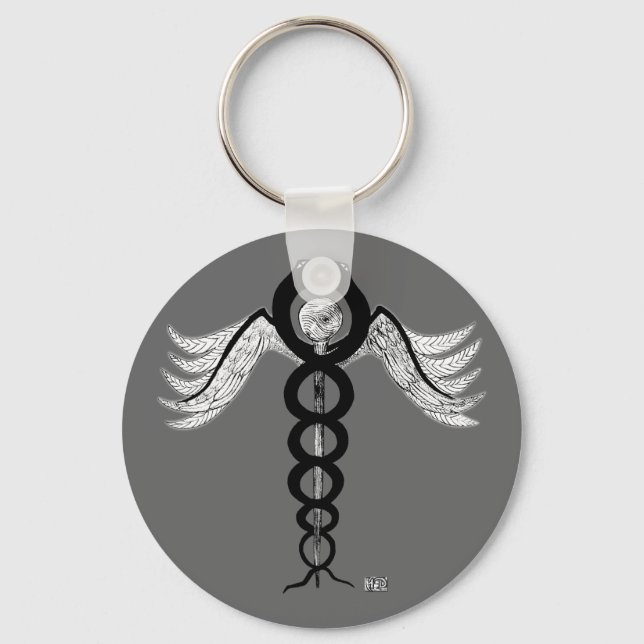 Chaveiro O Caduceus (Frente)