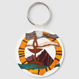 Chaveiro O cálice dos EUA, universitário unitário, UU, o cá