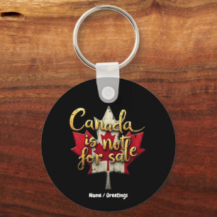 Chaveiro O Canadá Não está à Venda Celebrando o Orgulho Can