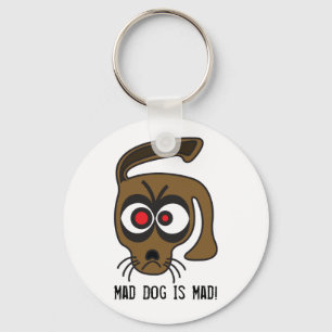 Chaveiro O cão louco é louco!