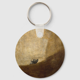 Chaveiro O cão (pinturas pretas) por Francisco Goya 1820