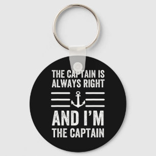 Chaveiro O Capitão Está Sempre Certo E Eu Sou O Capitão Fu