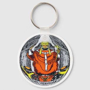 Chaveiro O cartão de Hierophant Tarot