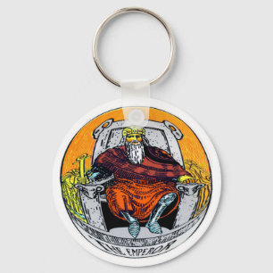 Chaveiro O cartão de Tarot do imperador