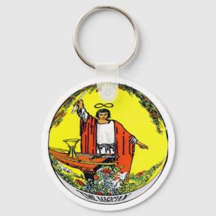 Chaveiro O cartão de Tarot do mágico