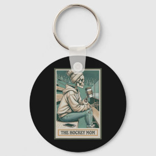 Chaveiro O Cartão de Tarot Esqueleto da Mãe de Hockey (1) 