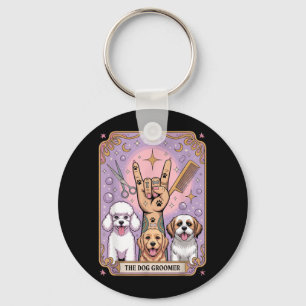 Chaveiro O Cartão Tarot Inspirado em Tatuagem Retro do Tosa