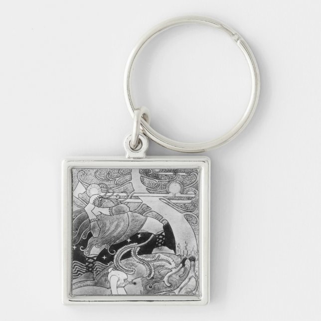 Chaveiro O carvalho enorme é reduzido (Frente)