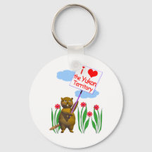 O castor canadense ama o Yukon