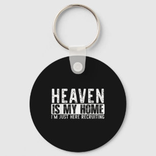 Chaveiro O Céu é Minha Casa Fé Religiosa Cristã Jesus