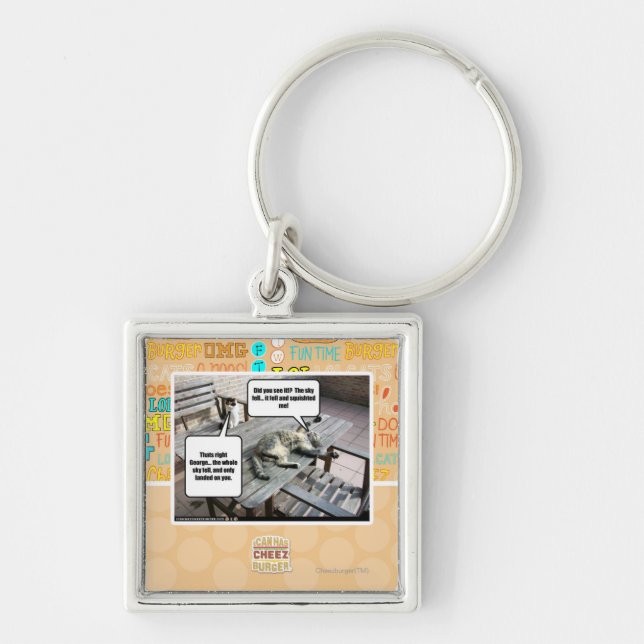 Chaveiro O céu está caindo (Frente)