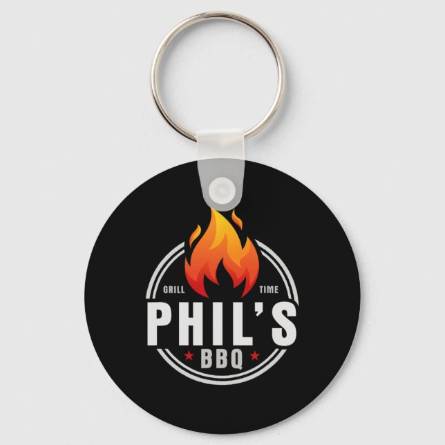 Chaveiro O Churrasco do Phil (Frente)