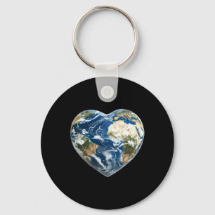 Chaveiro O Coração Mundial da Terra - Feliz Dia da Terra -