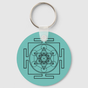 Chaveiro O cubo de Metatron