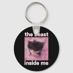 Chaveiro O Dentro da Besta Me Engraçado Meme Gift Para Home