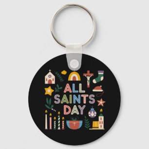 Chaveiro O Dia de Todos os Santos Celebra o Dia Significati