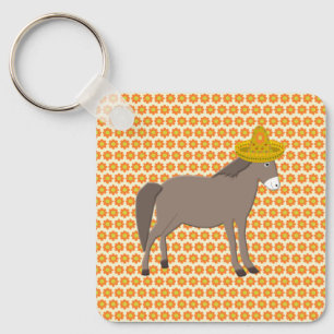 Chaveiro O Dia do Donkey Mexicano do Personalizado Morto