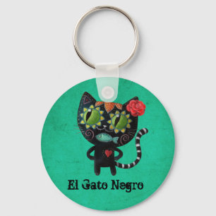 Chaveiro O dia do gato preto inoperante