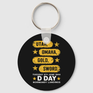 Chaveiro O Dia Mundial da Guerra Fala Hero Normandia L, Her