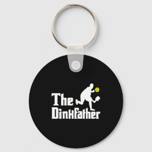 Chaveiro O dinkfather - jogador engraçado de pickleball rem