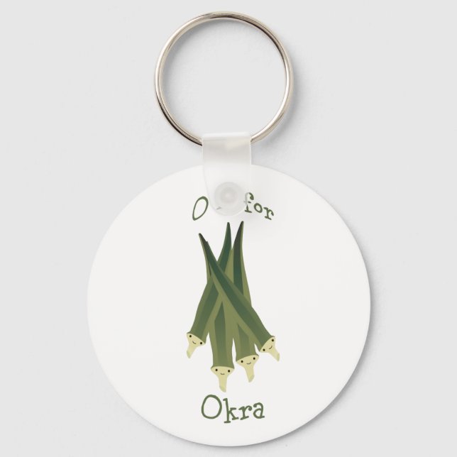 Chaveiro O é para Okra. (Frente)
