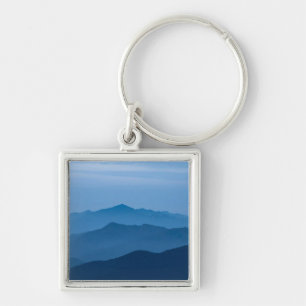 Chaveiro O Eco Infinito das Cristas Cerúleas: Um Minimalist