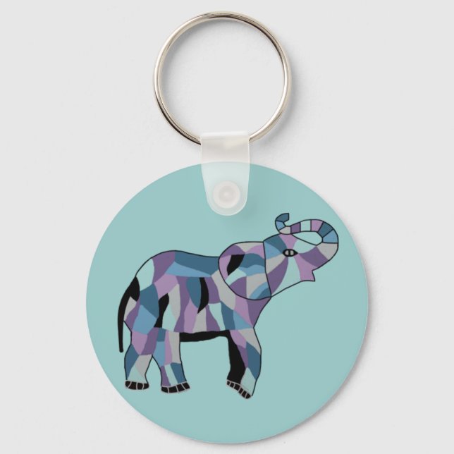 Chaveiro O Elefante Sortudo (Frente)