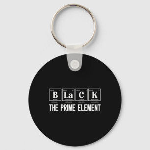 Chaveiro O Elemento Primo Preto Mês da História Negra Perío