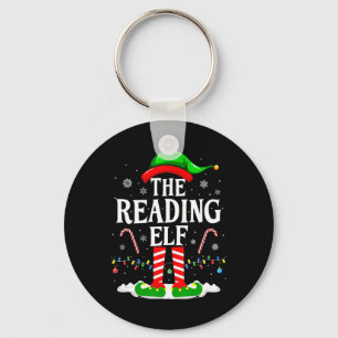 Chaveiro O Elfo da Leitura Xmas Amante de Livros Engraçado